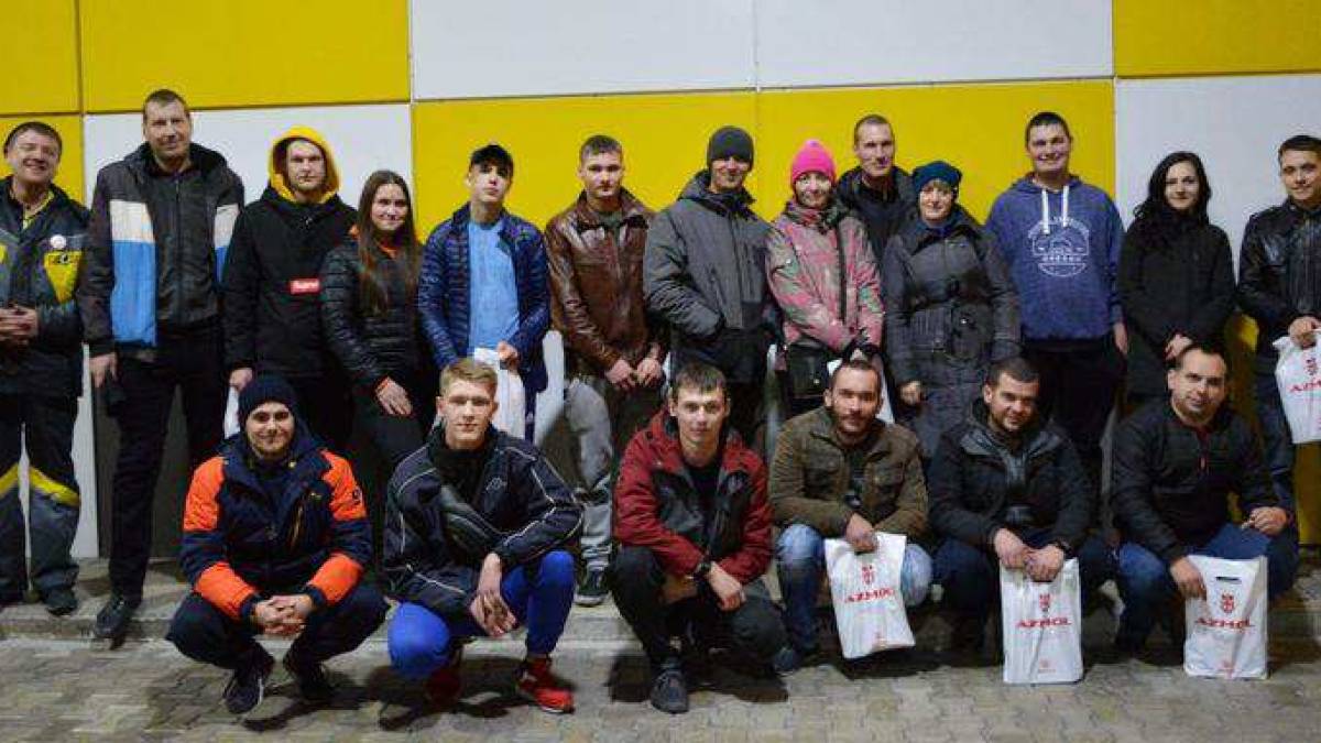 В Бердянске водители прятались друг от друга
