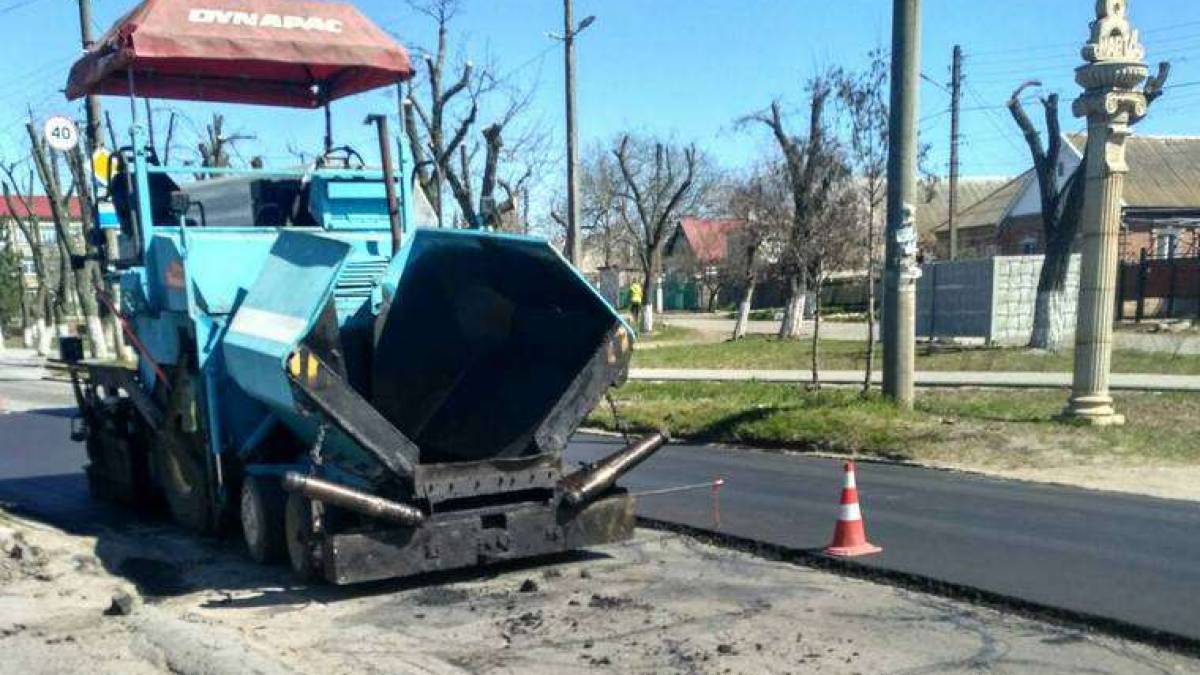 У Бердянську розпочато поточний ремонт доріг