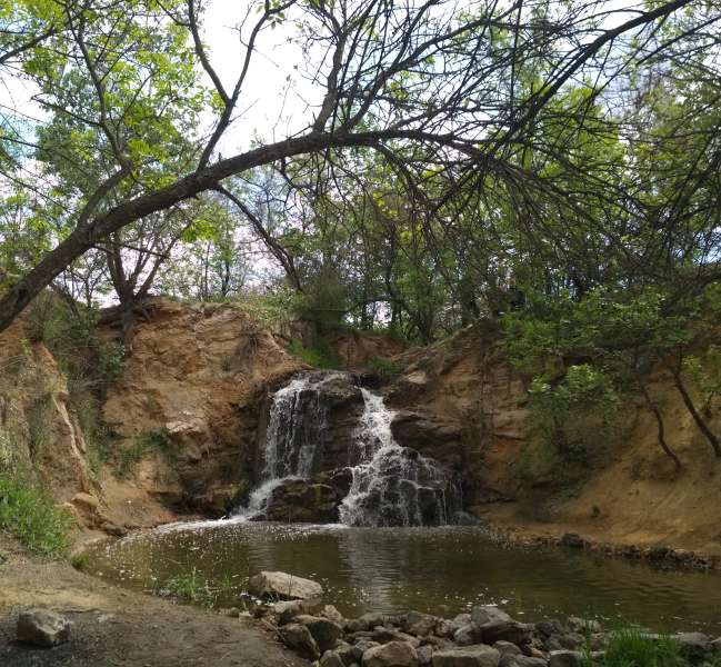 водопад село Вольнянка картинки