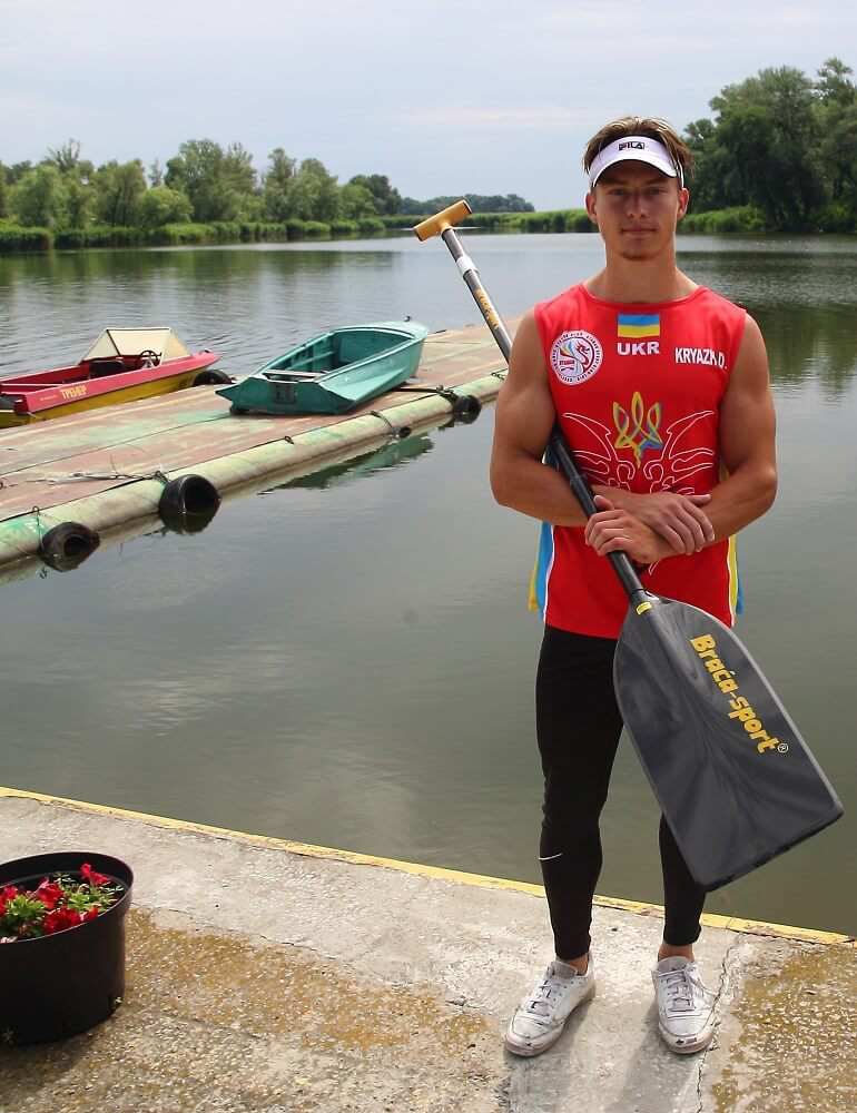 Энергодар гребля каноэ байдарки чемпион на "Драконах" Дмитрий Кряж
