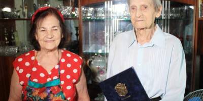 В Запорожье  с 95-летием поздравили почетного ветерана