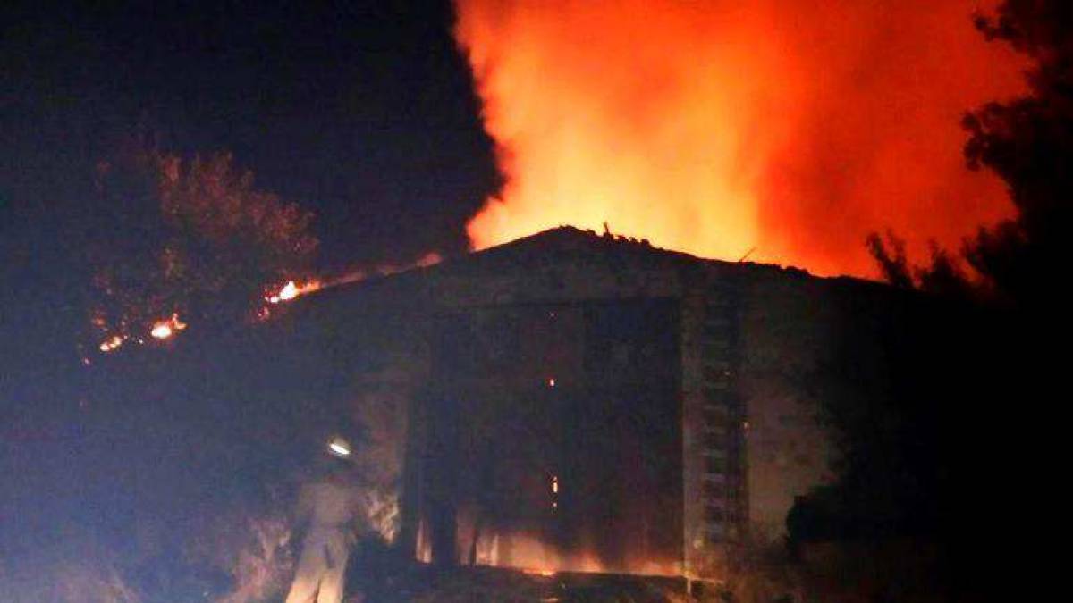 У Гуляйполі на пожежі загинуло майже 40 свиней