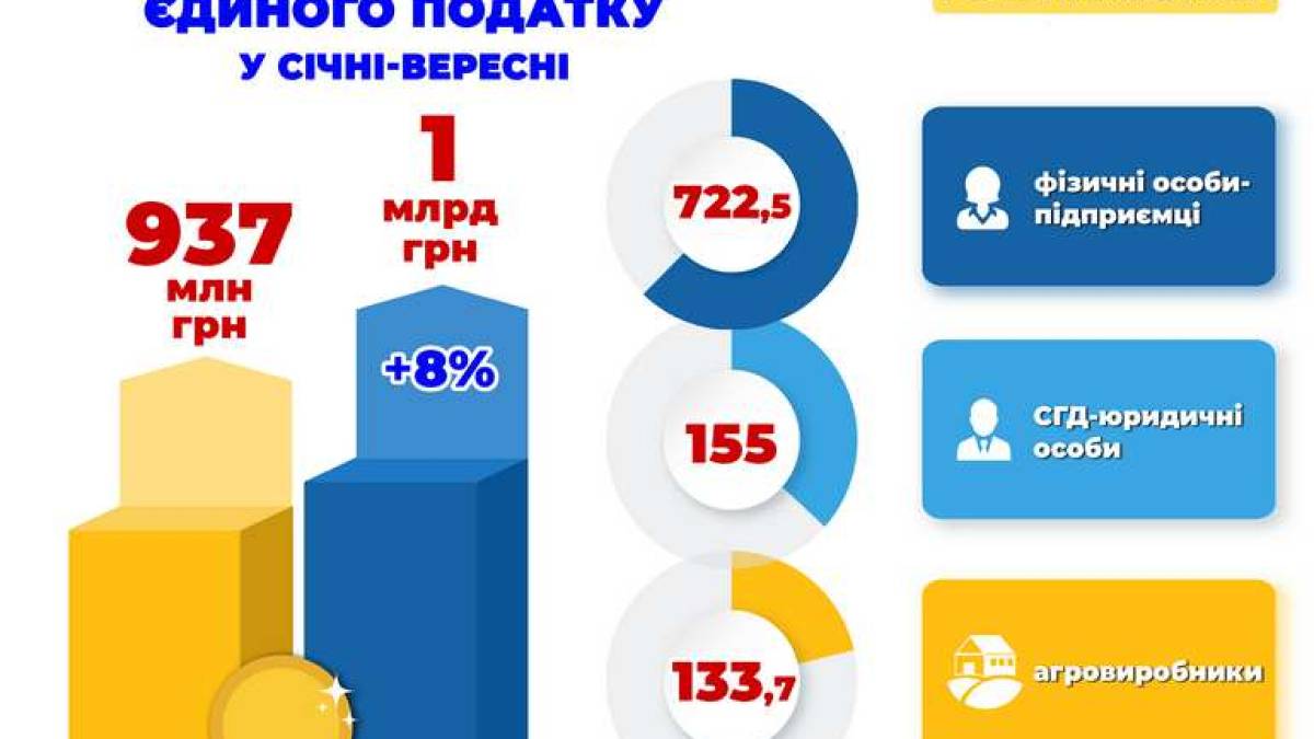 Запорізькі спрощенці поповнили бюджети більше ніж на мільярд гривень