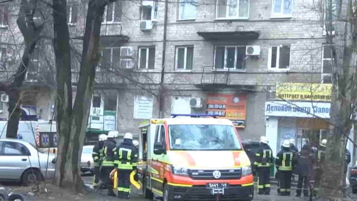 В Запорожье обвал в здании