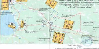 На Запоріжжі з 8 квітня великоваговий транспорт має об’їжджати Оріхів