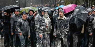 Противостояние в Запорожье: «Яичное воскресенье» 13 апреля. 2014 год (фото, видео)