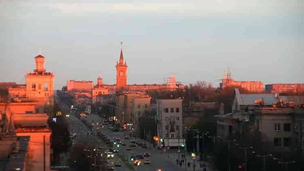 Настроение вечернего Запорожья (фото)