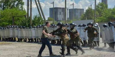 На Запоріжжі у військовій частині 3042 пройшли тактико-спеціальні навчання