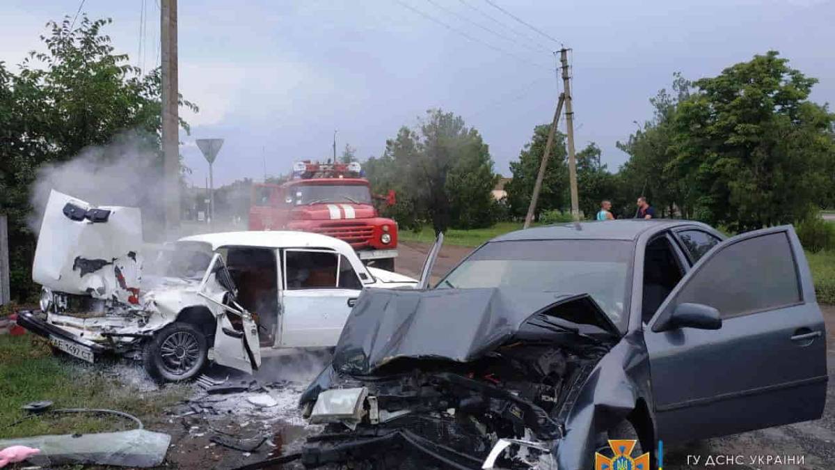 На перехресті не роз’їхалися “Жигулі” та “Шкода”