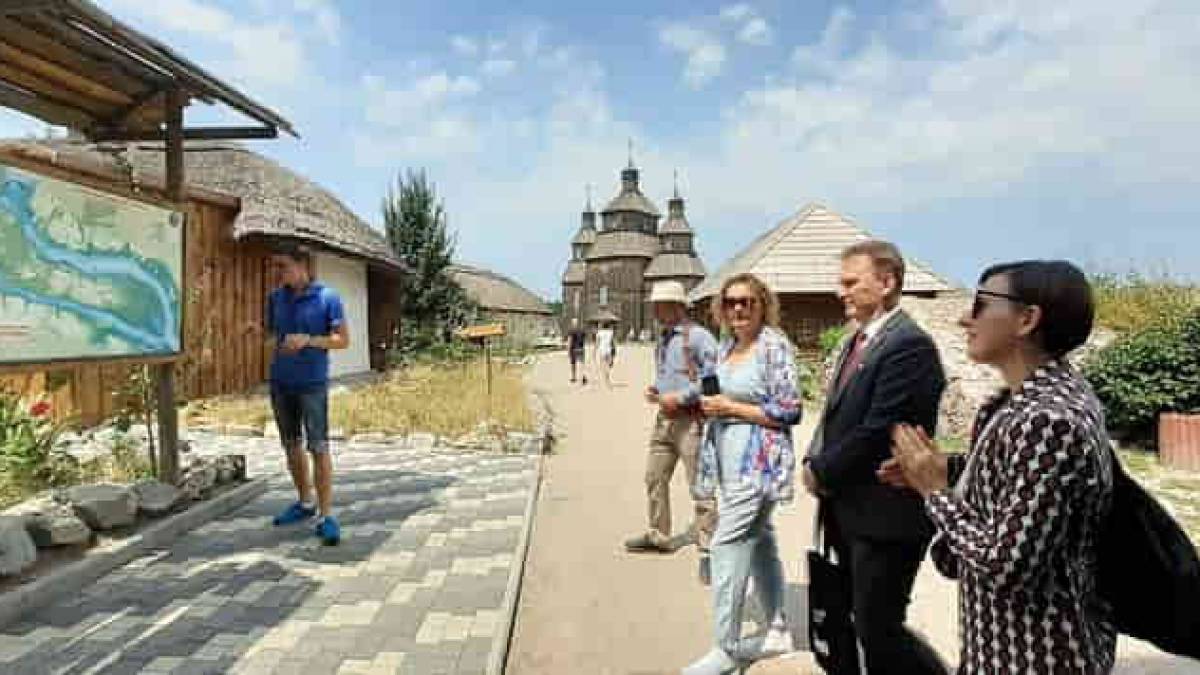 На Хортиці побували високі гості з Польщі