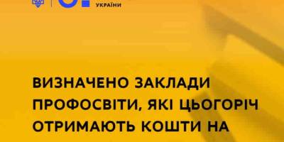 На Запоріжжі три заклади профосвіти отримають кошти на облаштування навчально-практичних центрів