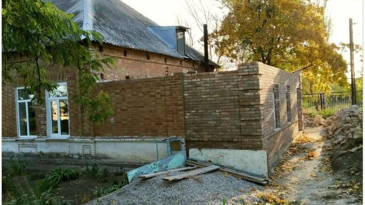 В Запорожской области началась перестройка в графской школе