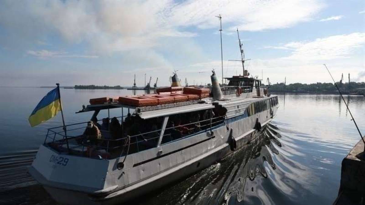 В Запорожье завершается сезон речной навигации к садово-огородным участкам