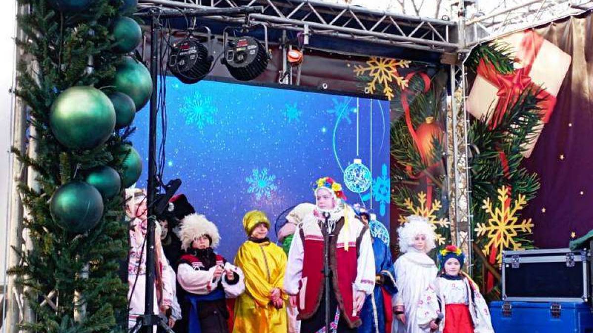 На «Козацькому колі» острова Хортиця відбулися різдвяні святкові заходи