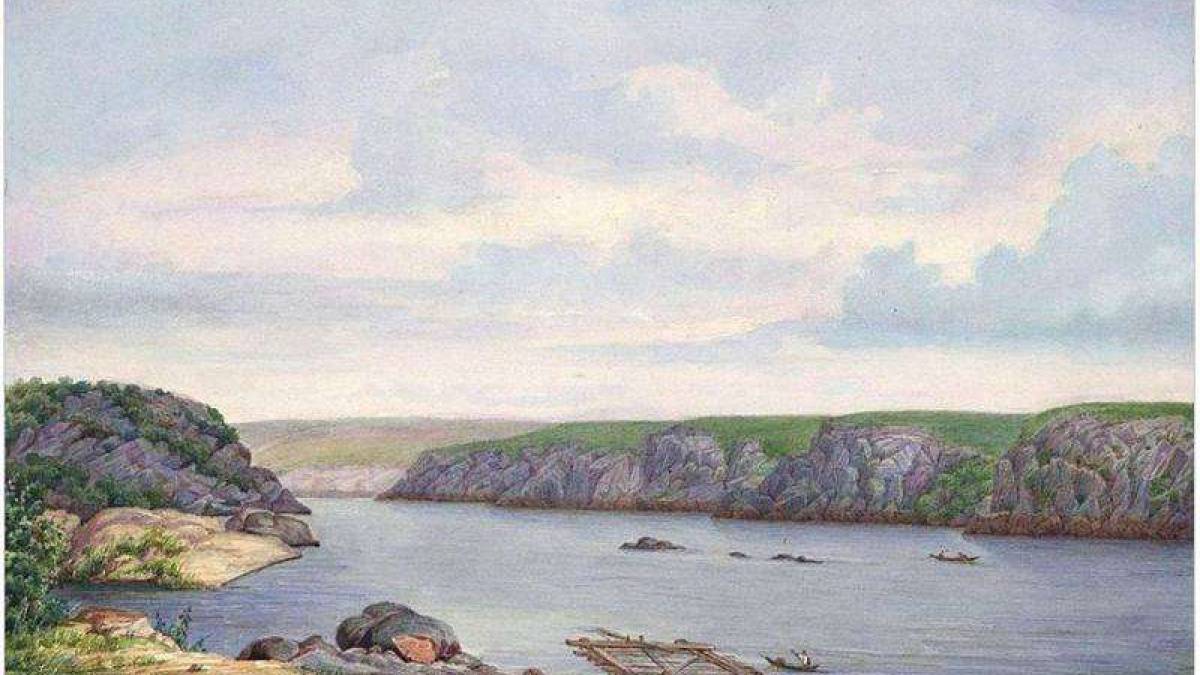 Запорожье в 1848 году: Кичкасская переправа