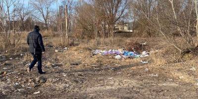 В Запорожье на месте ликвидированной стихийной свалки появилась… новая свалка