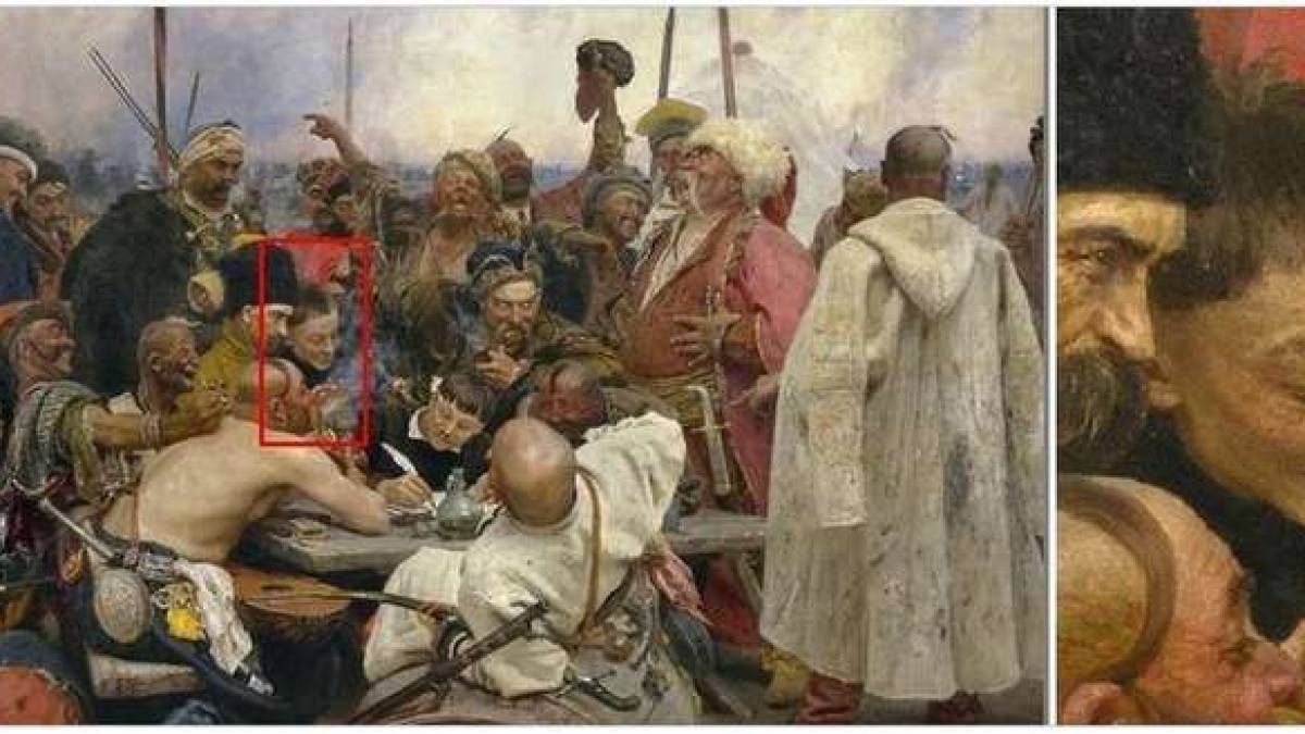 Как художник из Приазовья подарил Репину для картины «Запорожцы» улыбку