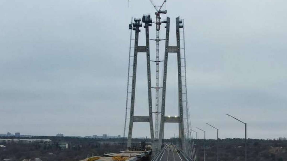 Як рухатиметься транспорт після відкриття вантового мосту у Запоріжжі