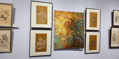 В Энергодаре открылась художественная выставка «Фарби творчості»