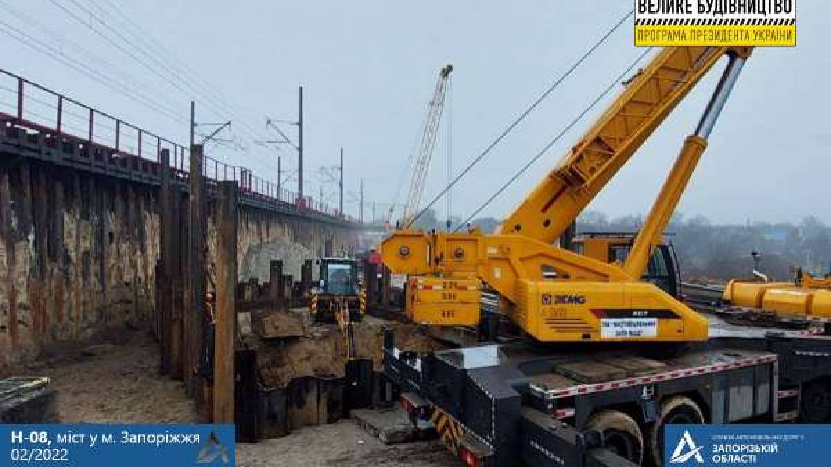 Як виглядатиме залізничний шляхопровід на запорізьких мостах