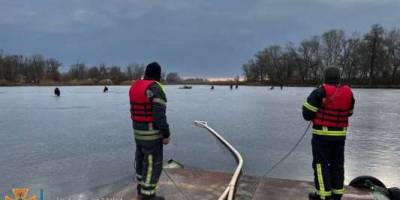 В Енергодарі триває операція з порятунку восьми рибалок