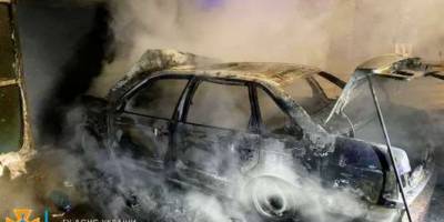 У Запоріжжі на ходу загорівся автомобіль