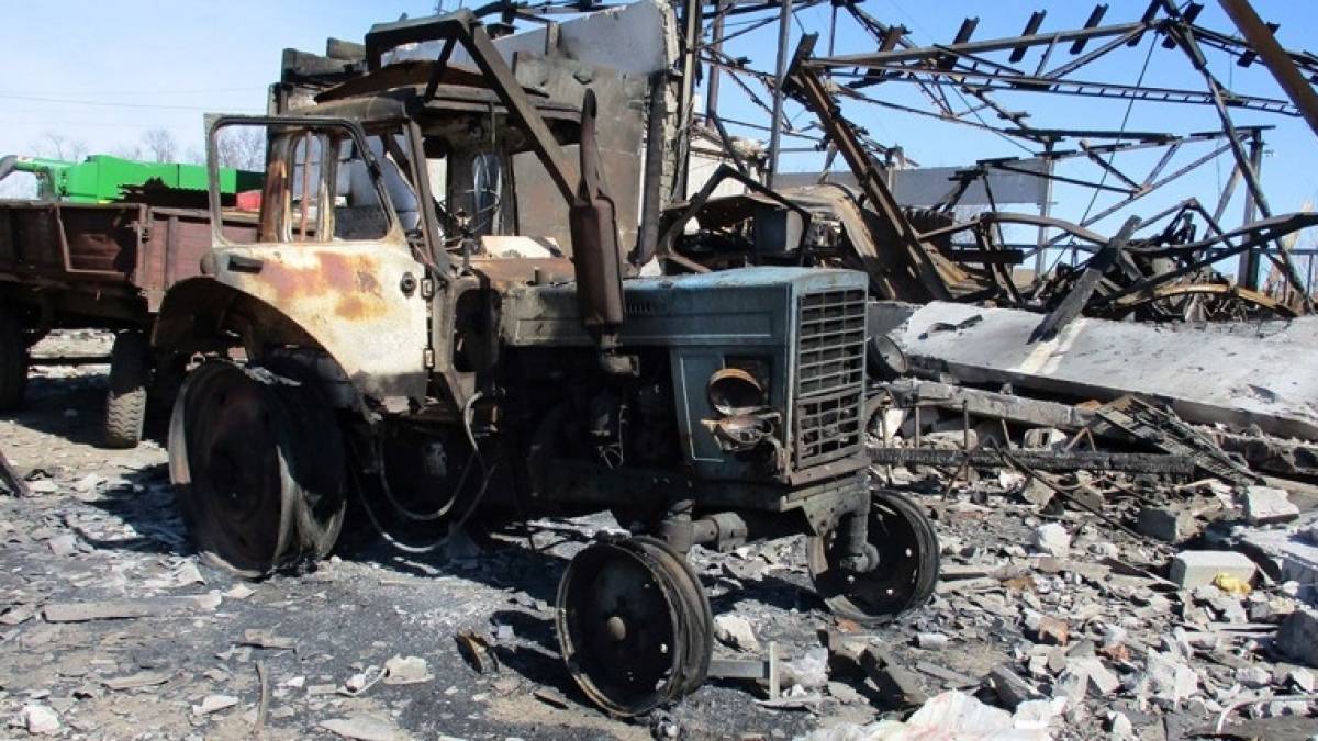 У Гуляйполі рашисти знищили сільгосптехніку «Челсо і К».