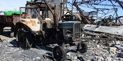У Гуляйполі рашисти знищили сільгосптехніку «Челсо і К».
