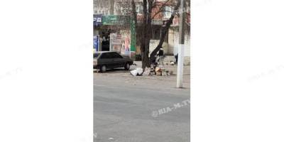 Мелитополь под оккупацией превратился в помойку