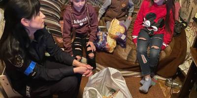 На Запоріжжі  поліцейські  відвідали родини з дітками, які рятуються від війни