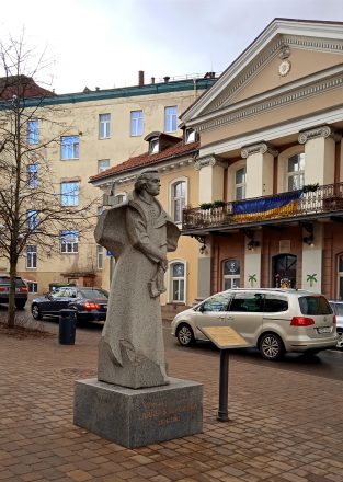 вільнюський пам'ятник юному Тарасу Шевченку