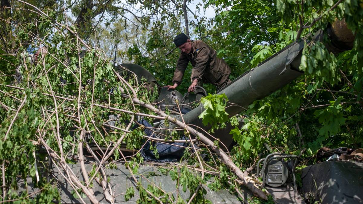 Фоторепортаж про танкістів