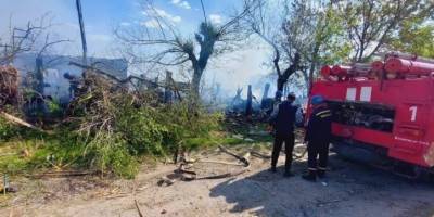 Из-за обстрелов рашистов в Запорожской области за сутки возникло 8 пожаров