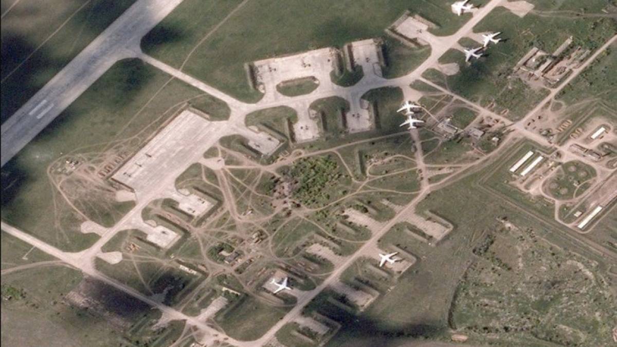 Авіабазу біля Мелітополя продовжують використовувати  російські окупанти