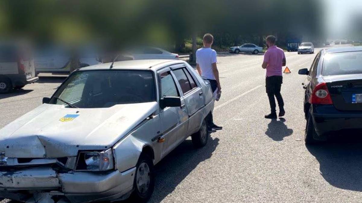 Аварія поруч з  вулицею Тбіліською