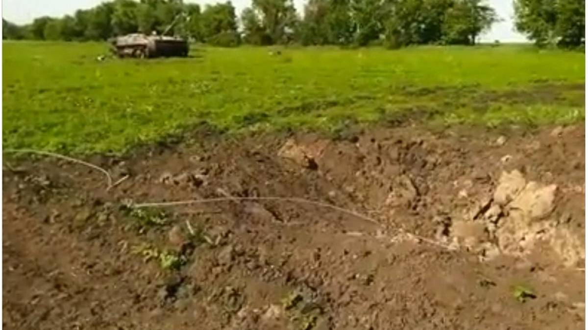 Защитники Запорожского края показали, как выглядит поле боя после разгрома орков
