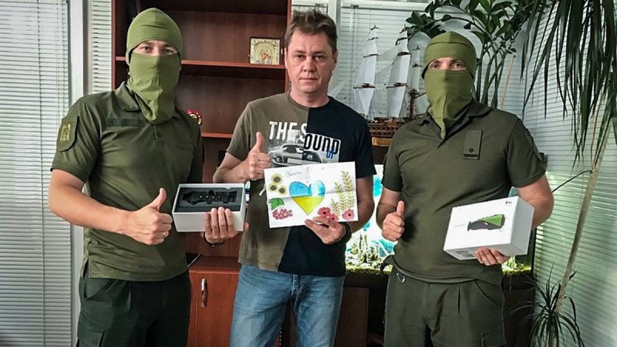 Запорізькі нацгвардійці отримали новенькі тепловізори