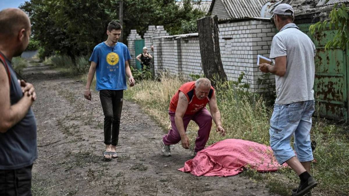 Одна из самых страшных фотографий этой войны…