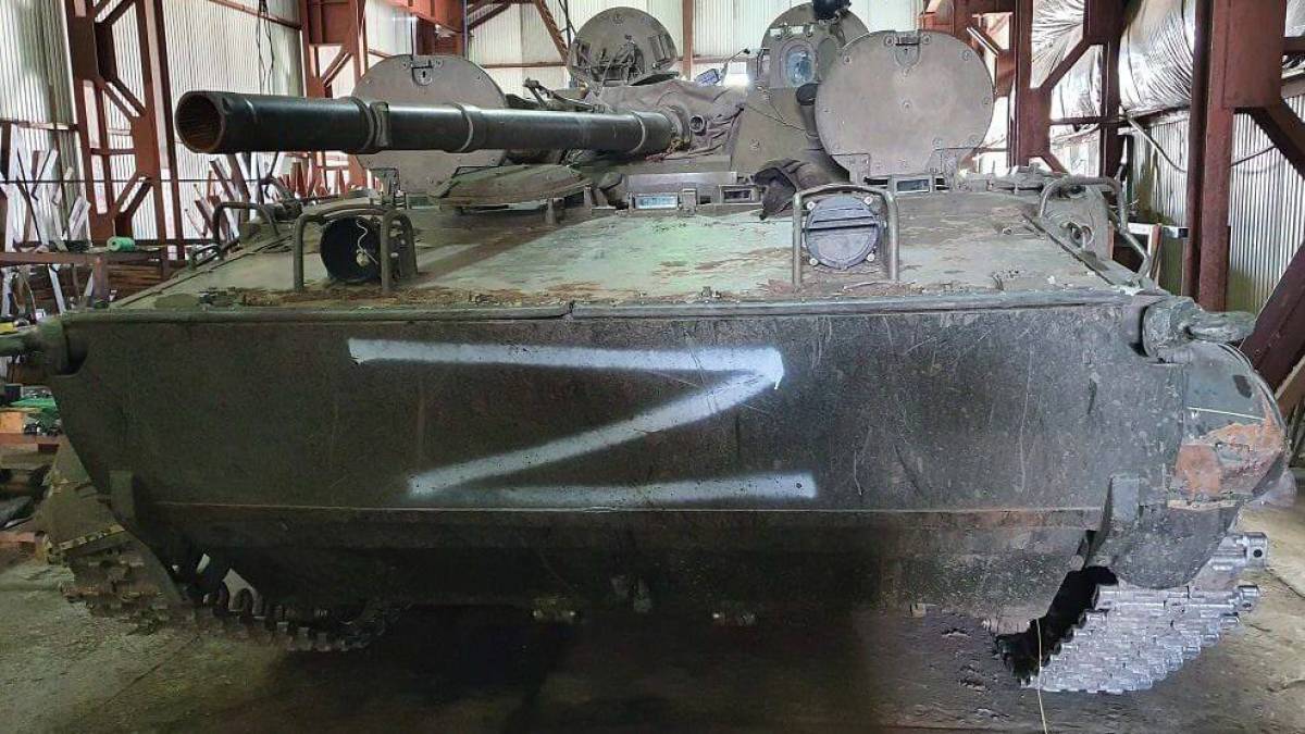 На Запорізькому напрямку наші бійці затрофеїли нову БМП окупантів