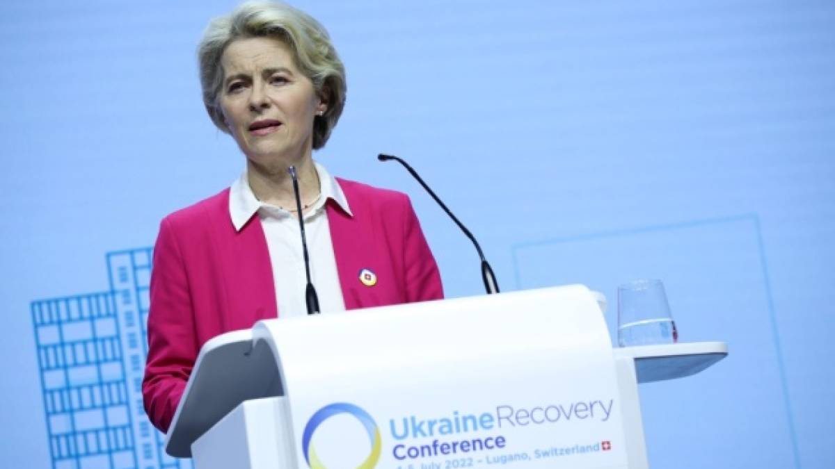 Програмна промова Президентки фон дер Ляєн на церемонії відкриття Конференції з відновлення України
