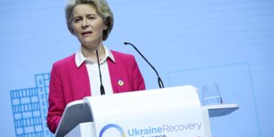 Програмна промова Президентки фон дер Ляєн на церемонії відкриття Конференції з відновлення України