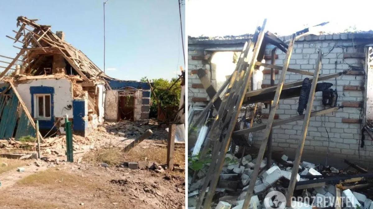 Рашисти повністю зруйнували село у Василівському районі