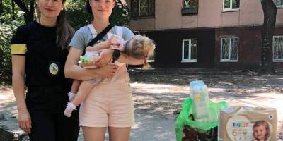 Поліцейські піклуються про родини, які  знайшли прихисток у Запоріжжі