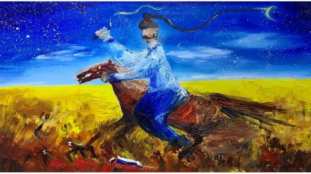 Нова робота юного художника з Бердянська (фото)
