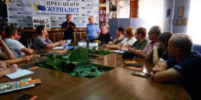 У Запоріжжі рятувальники провели навчальний тренінг «Безпека журналістів під час війни»