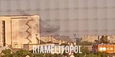 Ранок 9 серпня у Мелітополі почався з «бавовни» та гулу техніки