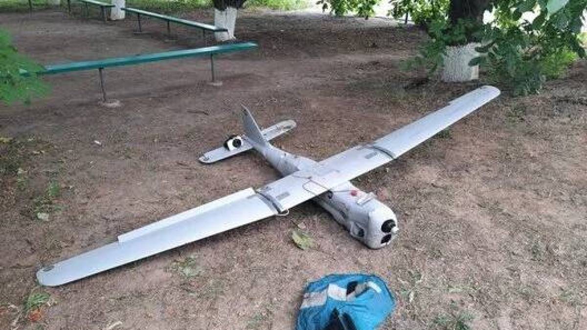 На запорізькому напрямку українські військові приземлили ворожий БПЛА