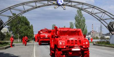 У 60 метрах від 5-го реактора ЗАЕС розташовані російські бронетранспортери: британська розвідка