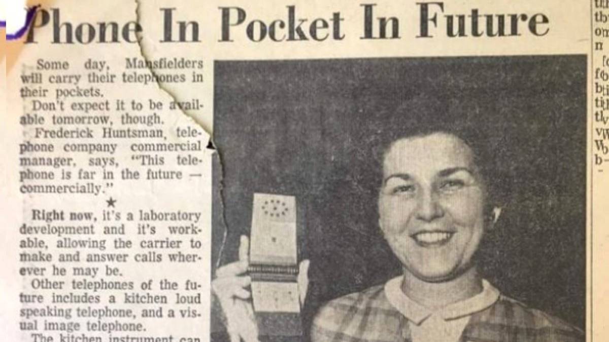 Cмартфон вперше згадується в ЗМІ в 1963 році