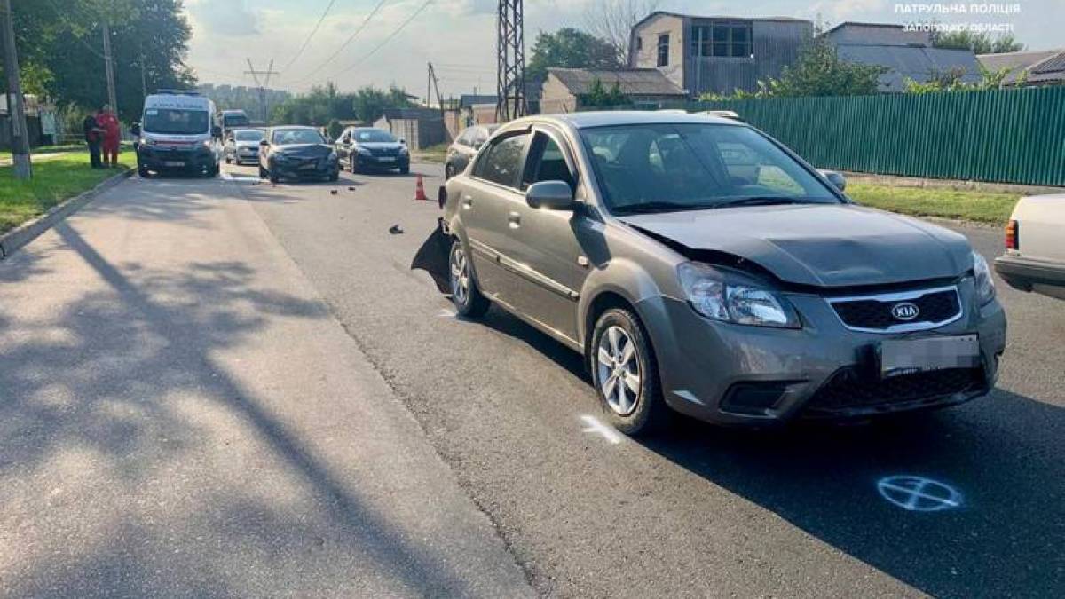 Патрульна поліція Запорізької області: ДТП з постраждалими в Шевченківському районі